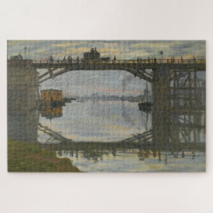 Claude Monet Impressionist Bridge (1872) Jigsaw Puzzle