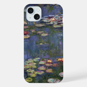 Claude Monet Impressionist Water Lillies Painting iPhone 15 Plus Case
