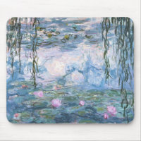 Claude Monet Impressionist Water Lillies Painting