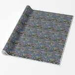 Claude Monet Impressionist Water Lillies Painting Wrapping Paper<br><div class="desc">Impressionist Landscape Painting by Claude Monet - Classic Masterpieces - Claude Monet's Impressionist Painting Series -Claude Monet Impressionist Water Lillies Painting</div>