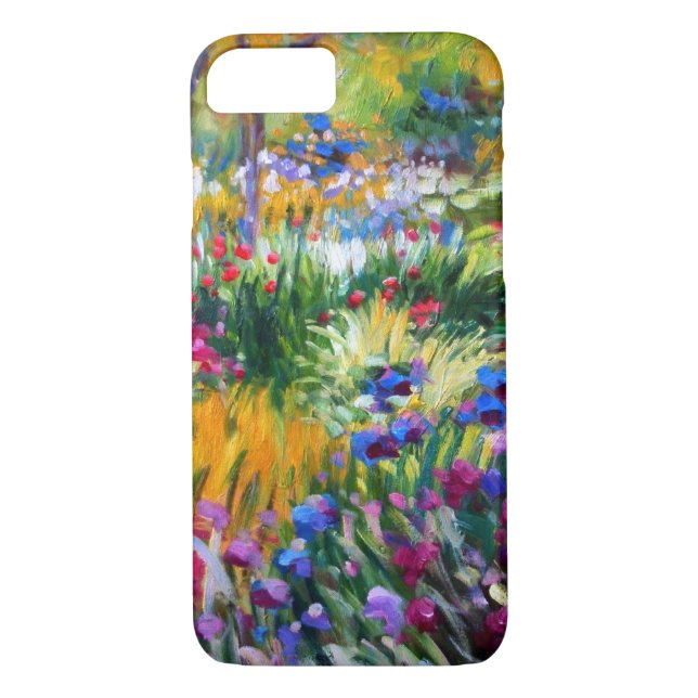 Claude Monet: Iris Garden by Giverny Case-Mate iPhone Case (Back)