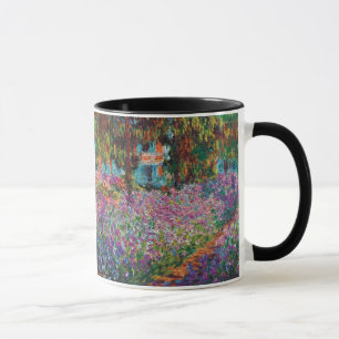 Claude Monet - Irises in Monet's Garden Fine Art Mug