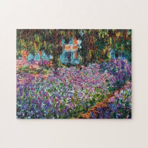 Claude Monet: Irises in Monet's Garden Jigsaw Puzzle