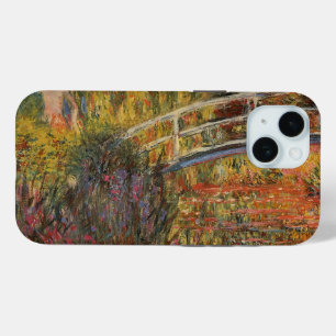 Claude Monet Japanese Bridge Giverny Art iPhone 15 Case
