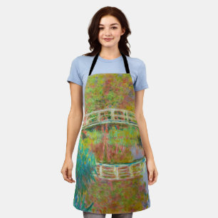 Claude Monet - Japanese Footbridge, Giverny Apron