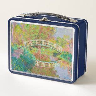 Claude Monet - Japanese Footbridge, Giverny Metal Lunch Box