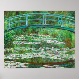 Claude Monet: Japanese Footbridge Poster