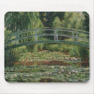 Claude Monet Japanese Footbridge & Water Lily Pool Mouse Pad