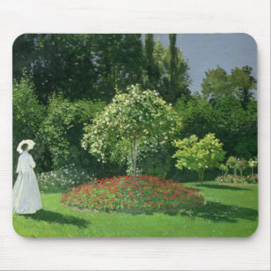 Claude Monet Jeanne Marie Lecadre in the Garden Mouse Pad