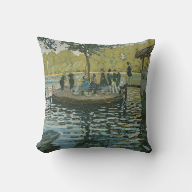 Claude Monet | La Grenouillere Cushion (Front)
