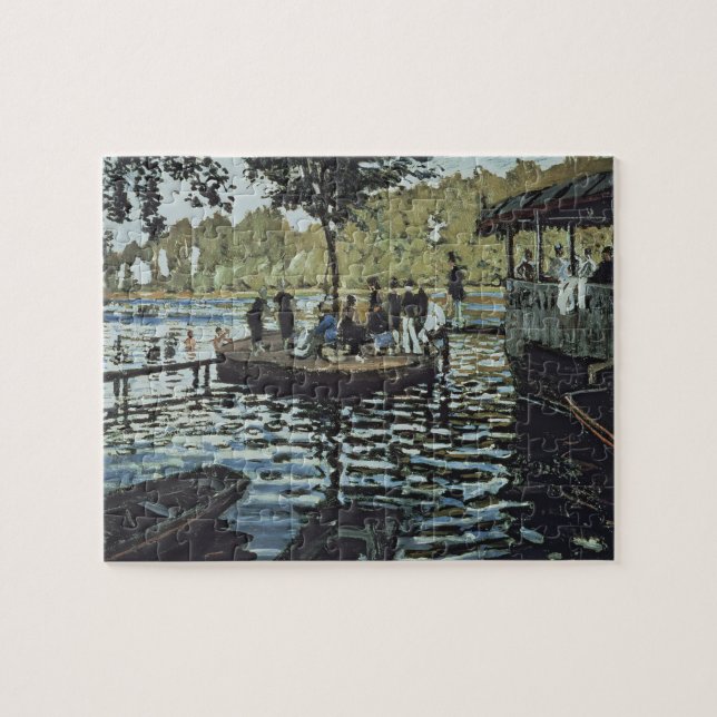Claude Monet | La Grenouillere Jigsaw Puzzle (Horizontal)