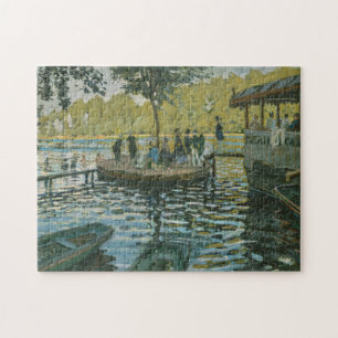 Claude Monet   La Grenouillere Jigsaw Puzzle