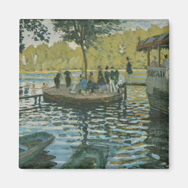 Claude Monet | La Grenouillere Magnet (Front)
