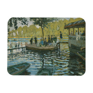 Claude Monet   La Grenouillere Magnet