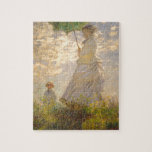 Claude Monet // La Promenade // Umbrella Jigsaw Puzzle<br><div class="desc">A work of the famous Impressionist artist Claude Monet.</div>