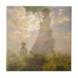 Claude Monet // La Promenade // Umbrella Tile
