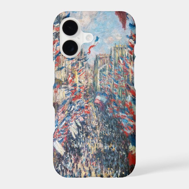 Claude Monet - La Rue Montorgueil - Paris (Back)