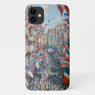 Claude Monet - La Rue Montorgueil - Paris Case-Mate iPhone Case
