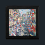 Claude Monet - La Rue Montorgueil - Paris Gift Box<br><div class="desc">La Rue Montorgueil à Paris fete du 30 juin 1878. By Claude Monet in 1878.</div>