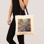 Claude Monet - La Rue Montorgueil - Paris Tote Bag (Front (Product))