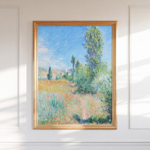 Claude Monet Landscape in Ile Saint Martin  Poster