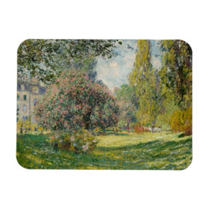 Claude Monet - Landscape: The Parc Monceau Magnet