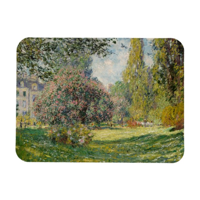 Claude Monet | Landscape: The Parc Monceau Magnet (Horizontal)