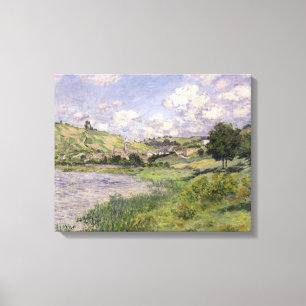 Claude Monet Landscape, Vetheuil, 1879 Canvas Print