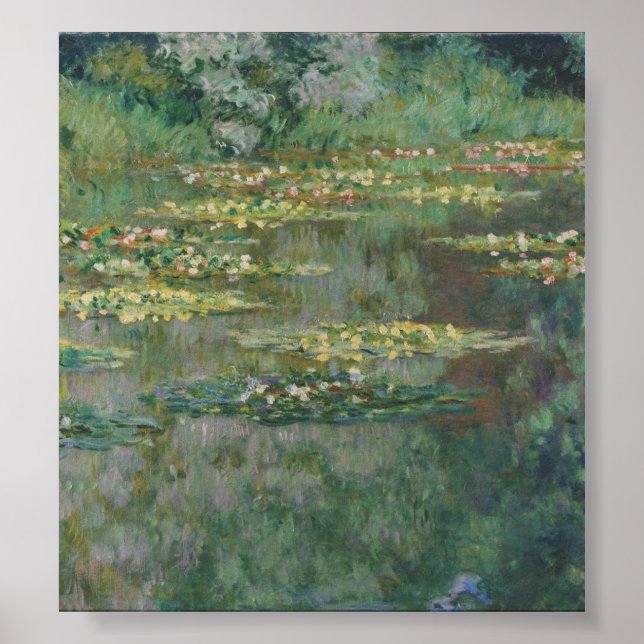 Claude Monet - Le Bassin des Nympheas Poster (Front)