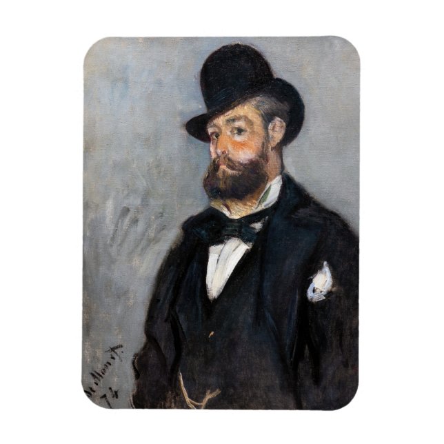 Claude Monet - Leon Monet Magnet (Vertical)