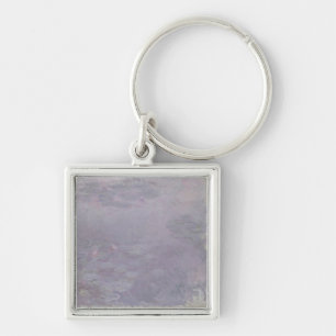Claude Monet Light-coloured Waterlilies Key Ring