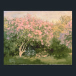 Claude Monet | Lilac in the Sun, 1873 Poster<br><div class="desc">Lilac in the Sun,  1873 | by Claude Monet | Art Location: Pushkin Museum,  Moscow,  Russia | French Artist | Image Collection Number: XIR182548</div>