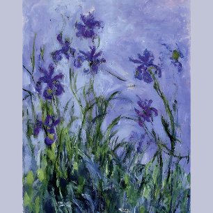 Claude Monet Lilac Irises 1914 Impressionist Art Samsung Galaxy Case