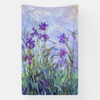 Claude Monet - Lilac Irises / Iris Mauves