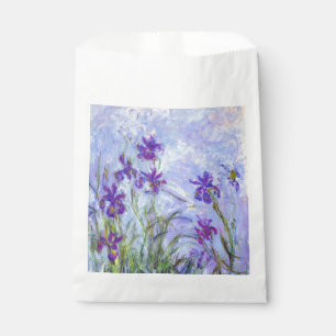 Claude Monet - Lilac Irises / Iris Mauves Favour Bag