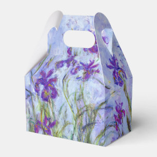 Claude Monet - Lilac Irises / Iris Mauves Favour Box