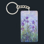 Claude Monet - Lilac Irises / Iris Mauves Key Ring<br><div class="desc">Lilac Irises / Iris Mauves - Claude Monet,  1914-1917</div>