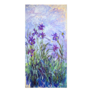 Claude Monet - Lilac Irises / Iris Mauves Photo Print