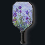Claude Monet - Lilac Irises / Iris Mauves Pickleball Paddle<br><div class="desc">Lilac Irises / Iris Mauves - Claude Monet,  1914-1917</div>