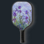 Claude Monet - Lilac Irises / Iris Mauves Pickleball Paddle<br><div class="desc">Lilac Irises / Iris Mauves - Claude Monet,  1914-1917</div>