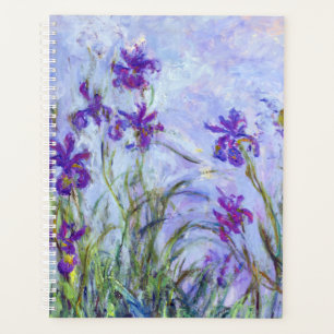Claude Monet - Lilac Irises / Iris Mauves Planner