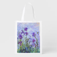 Claude Monet - Lilac Irises / Iris Mauves