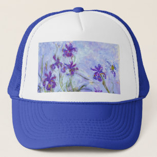 Claude Monet - Lilac Irises / Iris Mauves Trucker Hat