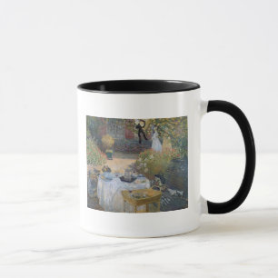 Claude Monet Luncheon: Monet's garden Argenteuil Mug