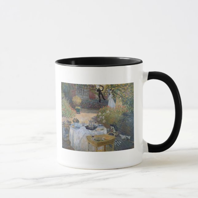 Claude Monet | Luncheon: Monet's garden Argenteuil Mug (Right)