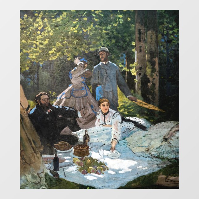Claude Monet - Luncheon on the Grass, Right Panel (Sheet)