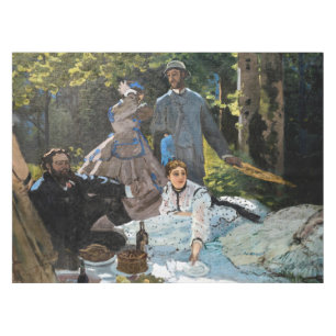 Claude Monet - Luncheon on the Grass, Right Panel Tablecloth