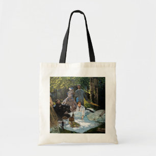 Claude Monet - Luncheon on the Grass, Right Panel Tote Bag