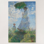 Claude Monet | Madame Monet and Her Son - 1875 Jigsaw Puzzle<br><div class="desc">"Woman with a Parasol,  Madame Monet and Her Son" Oil On Canvas Painted by Oscar Claude Monet -1875
About the artist: Oscar Claude Monet (14 November 1840 - 5 December 1926) French Painter and Founder of the Impressionism Movement.</div>