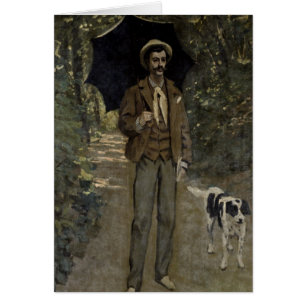 Claude Monet   Man with an Umbrella, c.1868-69